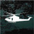 Flying Helicopter Silhouette decals stickers