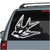 Sparrow Bird car window decals stickers