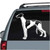 Amazing Greyhound car window decals stickers