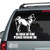 Fire Rescue Akita car decals stickers