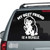 Beagle Puppy Sitting Best Friend car decals stickers