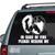 Fire Rescue Pekingese car decals stickers