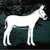 Solid Donkey Window Decals