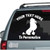 Circus Poodle car decals stickers