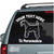 Kerry Blue Terrier Profile Stickers Kerry Blue Terrier Profile Stickers