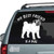 My Best Friend Is A Pug car decals stickers
