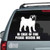 Fire Rescue Pug Stickers