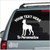 Masterful Great Dane Stickers Masterful Great Dane Stickers