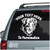 Beautiful Rottweiler Head car decals stickers