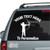 Man Shooting Bow & Arrow Car Decals Man Shooting Bow & Arrow Car Decals