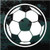 Traditional Soccer Ball car window decals stickers