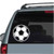 Traditional Soccer Ball car decals stickers