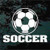Sharp Soccer Ball Design car window decals stickers
