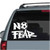 No Fear Soccer decals stickers
