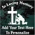Soldier Kneeling At The Cross Memorial decals stickers