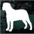 Bullmastiff Profile Silhouette car window decals stickers