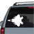 F-22 Raptor Silhouette car window decals stickers