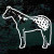 Accurate Appaloosa Horse car window decals stickers