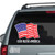 Patriotic American Flag With Quote Car Window Decals Patriotic American Flag With Quote Car Window Decals