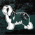 Old English Sheepdog Profile car window decals stickers