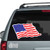 American Flag Waving 02 decals stickers