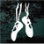 Pair Of Solid Ballet Slippers car window decals stickers