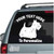 Detailed Scottish Terrier car decals stickers