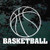 Basketball Outline Design Decals