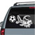 Gators Soccer car window decals stickers