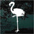 Flamingo Standing decals stickers