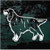 Poised Gordon Setter car window decals stickers