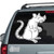 Old Rat Cartoon car decals stickers