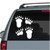 Bear Tracks car window decals stickers