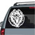 Sweet Pomeranian Head car window decals stickers