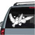 Pair of Love Birds car window decals stickers