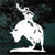 One-Handed Bull Rider Window Decals