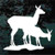 Deer Doe & Fawn Decals