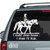 Paint Horse I Think I'll Ride Stickers Paint Horse I Think I'll Ride Stickers