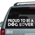 Proud To Be A Dog Lover car decals stickers