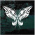 Stylish Tribal Butterfly Decoration Window Decal