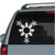 3 Stars One Sun car window decals stickers