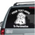 Pretty Newfoundland Dog Head car decals stickers