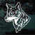 Awesome Australian Cattle Dog Head car window decals stickers Awesome Australian Cattle Dog Head car window decals stickers