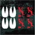 Deer Track Blood Splatters decals stickers