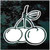 Three Stemmed Cherries Window decal Three Stemmed Cherries Window decal