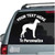 Italian Greyhound Silhouette Stickers