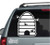 Beehive car window decals stickers 
