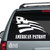 American Patriot Flag car decals stickers