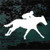 Jockey On Race Horse Decals