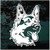 Amazing German Shepherd Head car window decals stickers